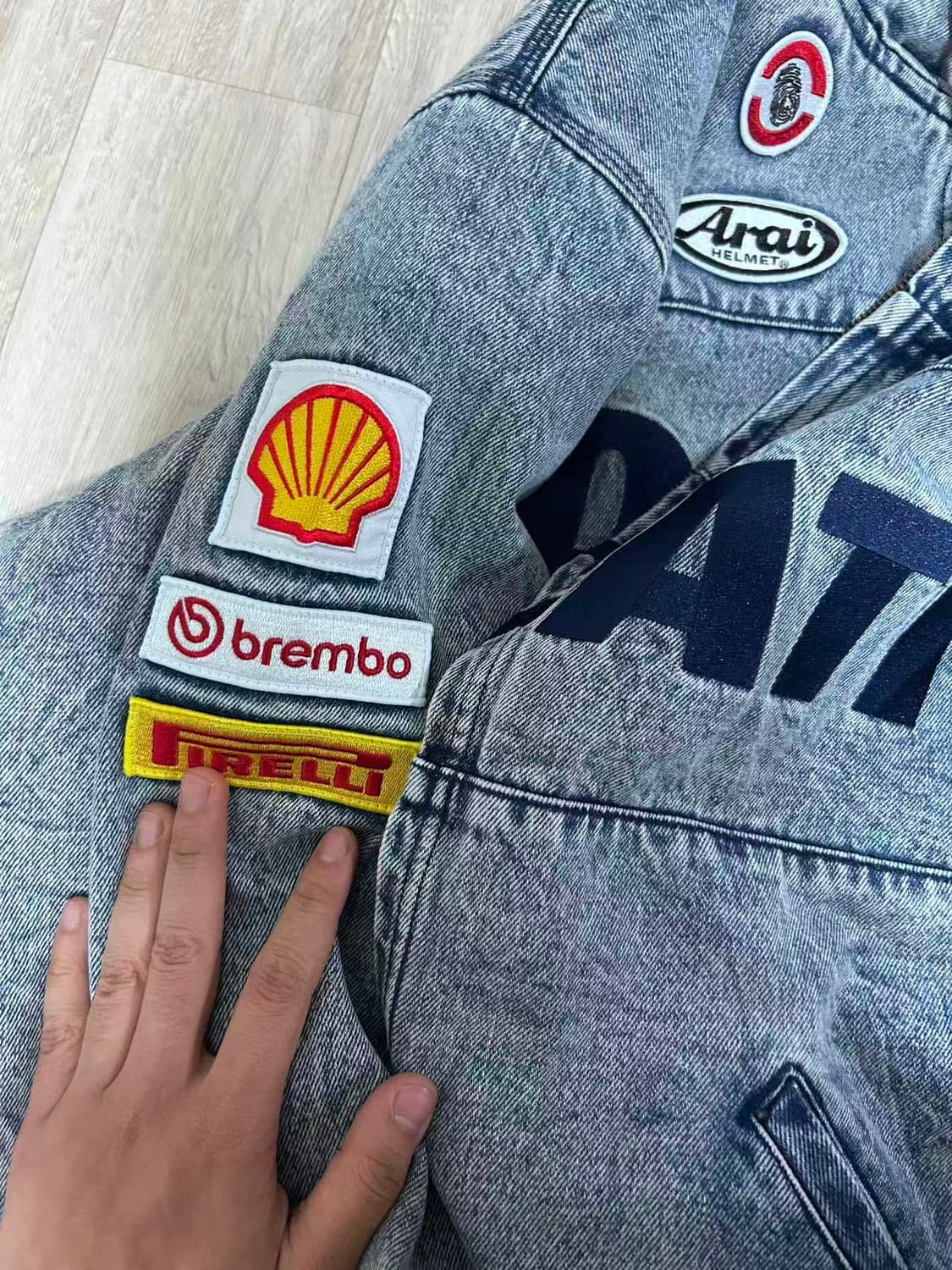 슈프림 두카티 데님 자켓 L 상품이미지6