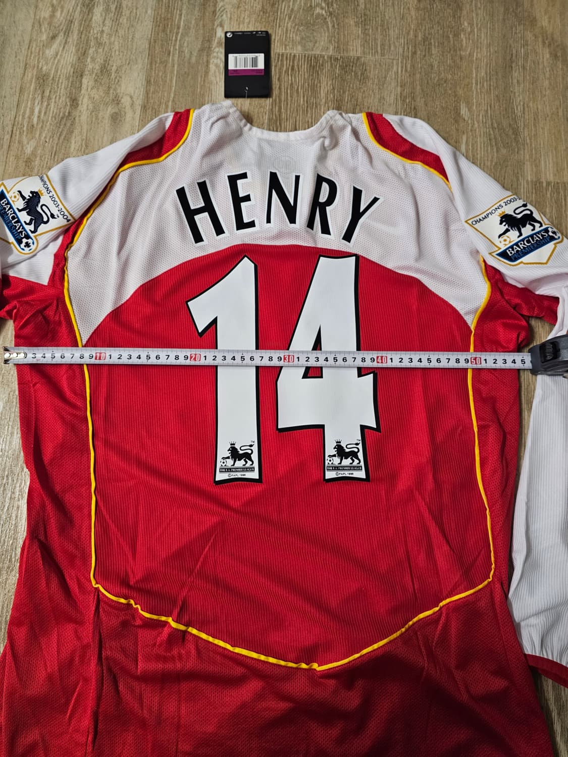 아스날 앙리 올드 유니폼 레트로 유니폼 상품이미지7