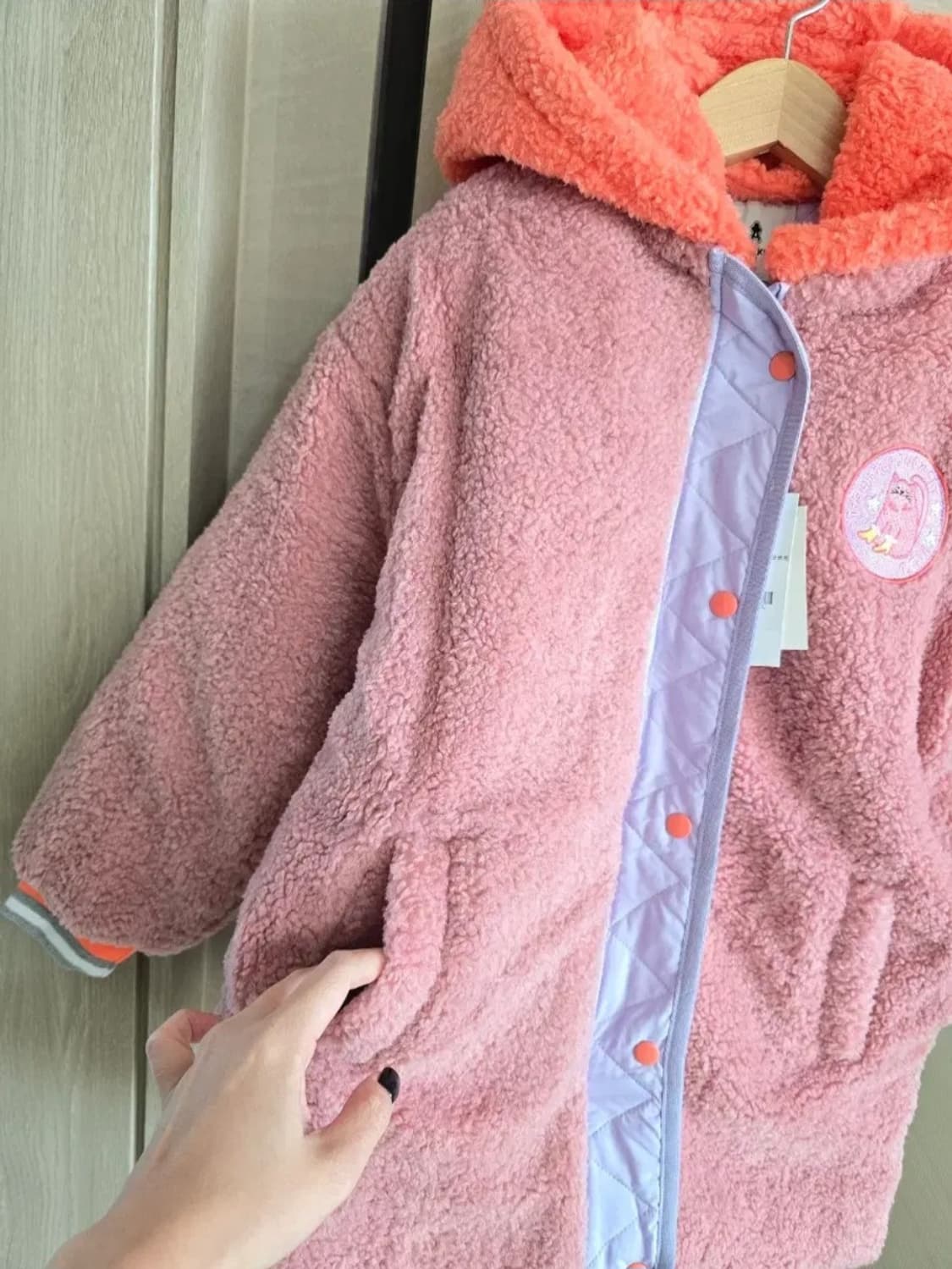 💖새상품 아뚜아 도톰한 뽀글이 140사이즈💖 상품이미지6