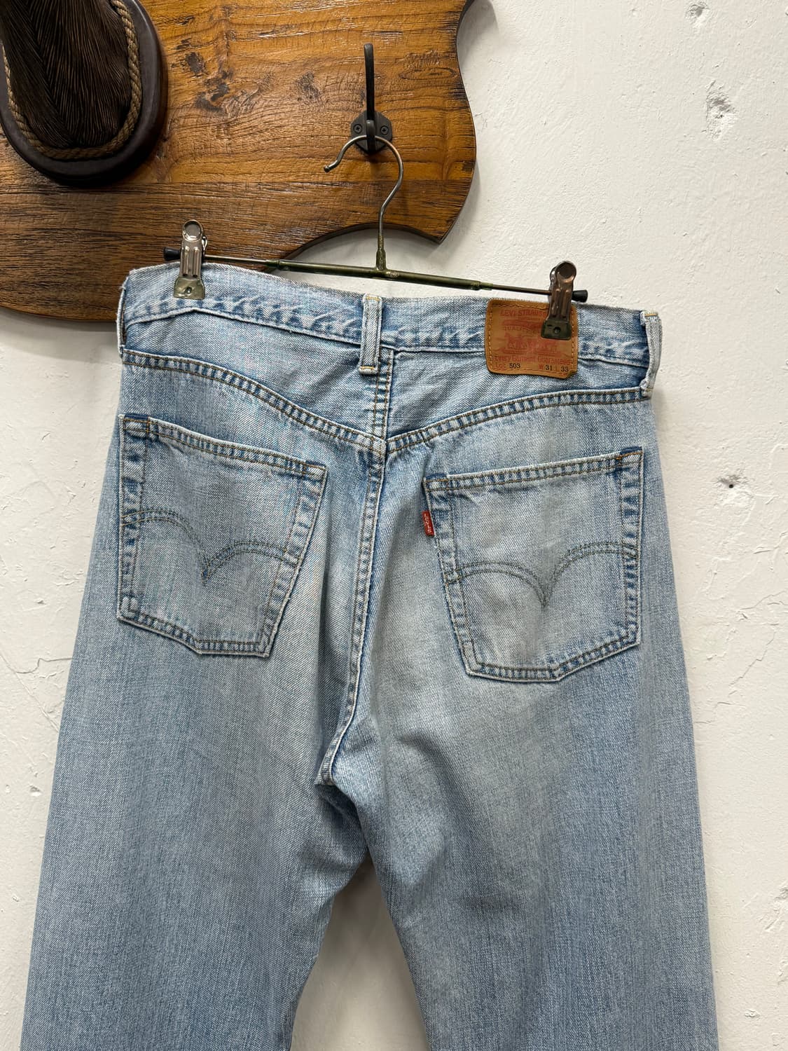 30.5) Levi’s 503 Light Wash Straight Jea 상품이미지1