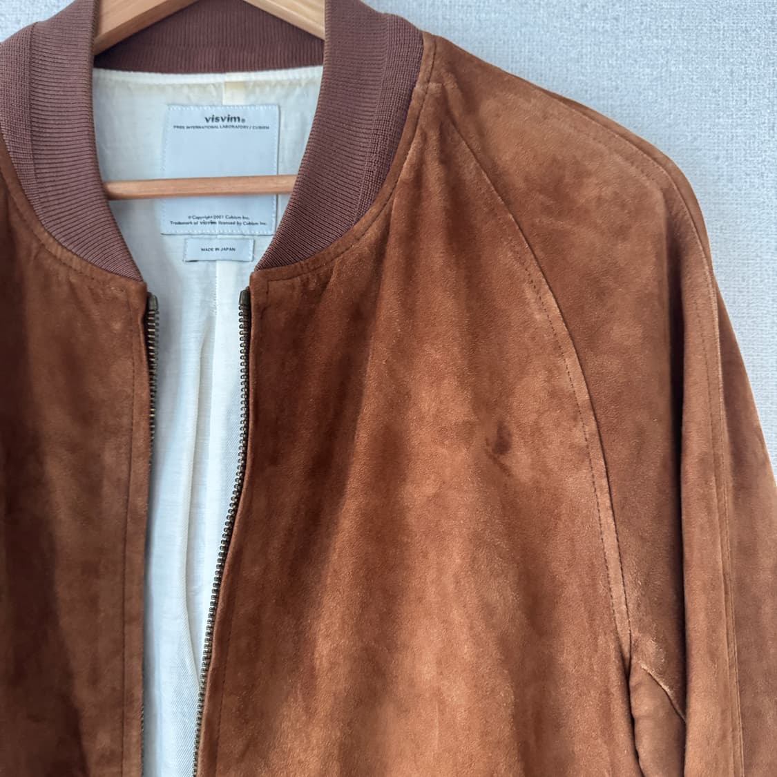 L) 비즈빔 양가죽 스웨이드 자켓 상품이미지2