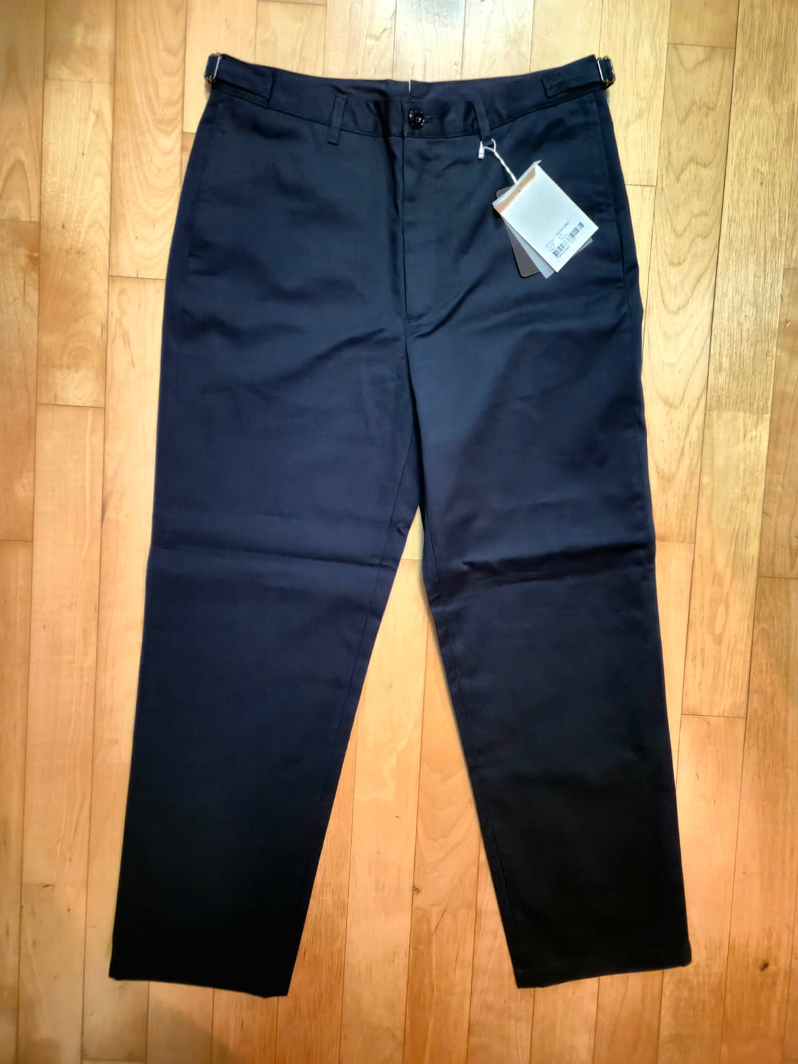 24/7 시리즈 코튼 팬츠 네이비 L 새제품 상품이미지1