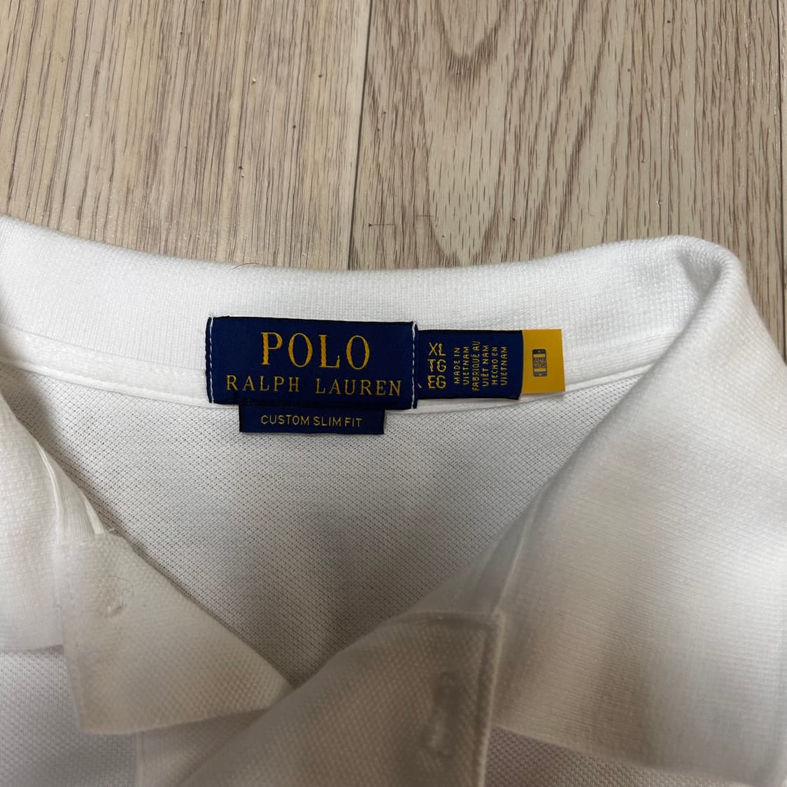 2025 폴로랄프로렌 화이트 반팔 카라티 110 상품이미지2