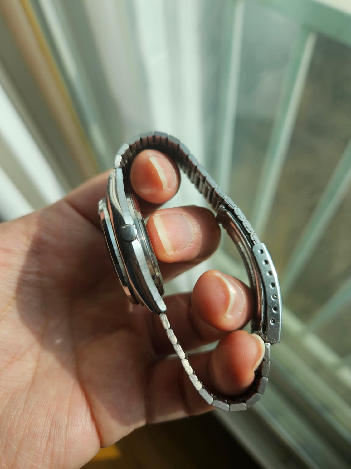 세이코 쿼츠 QT 초희귀 나비 다이얼 빈티지 시계 상품이미지4