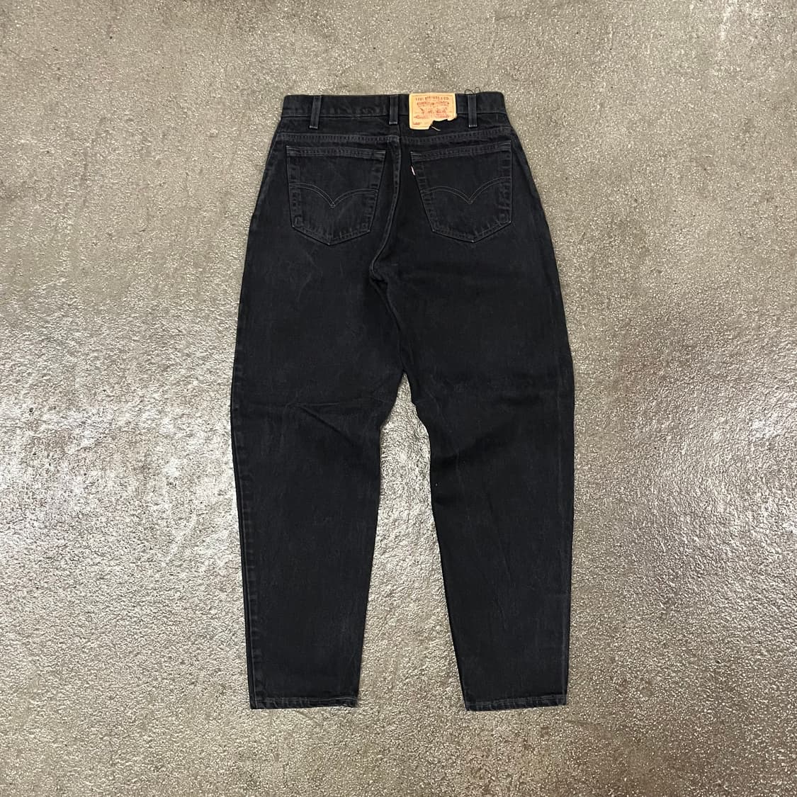 90s USA 리바이스560 테이퍼드핏 블랙진 (31) 상품이미지1