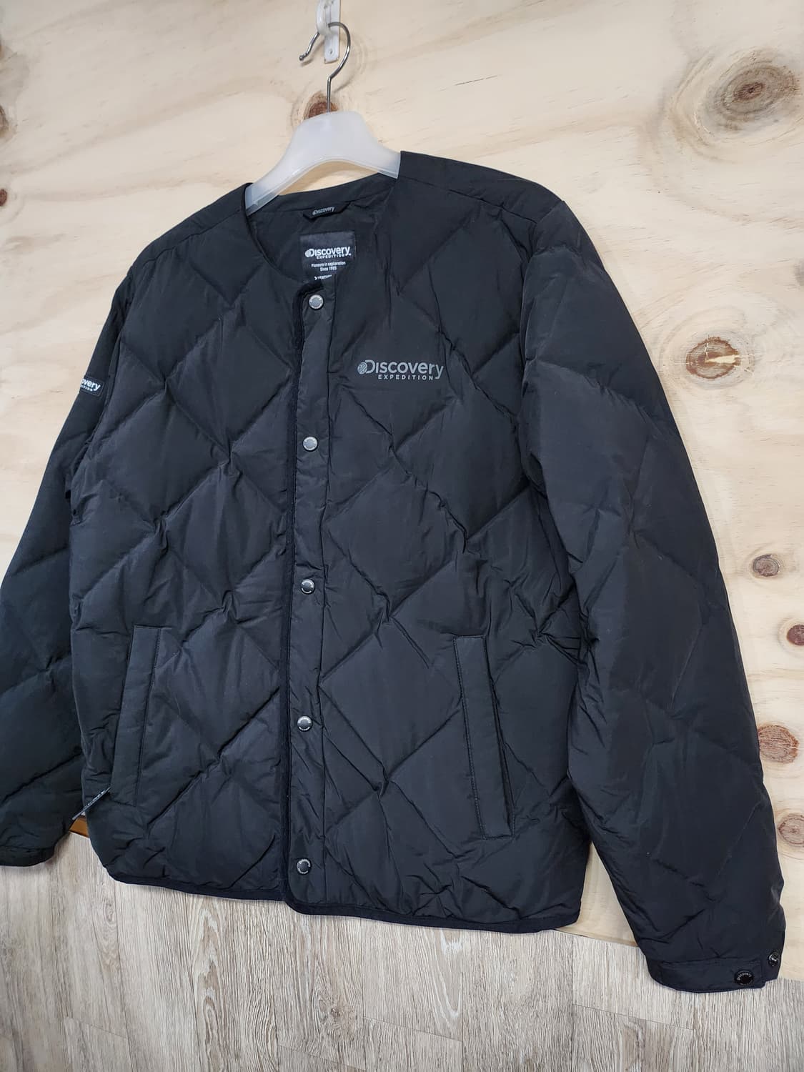 825) 디스커버리 퀼팅 경량 구스 패딩 상품이미지3