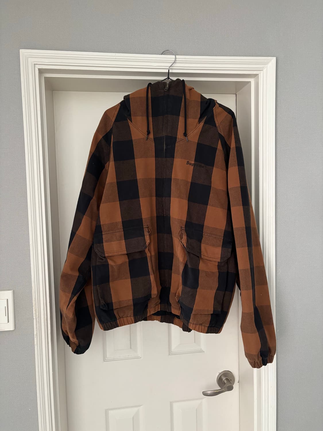 [L] 슈프림 코튼 후드 자켓 22ss 상품이미지1