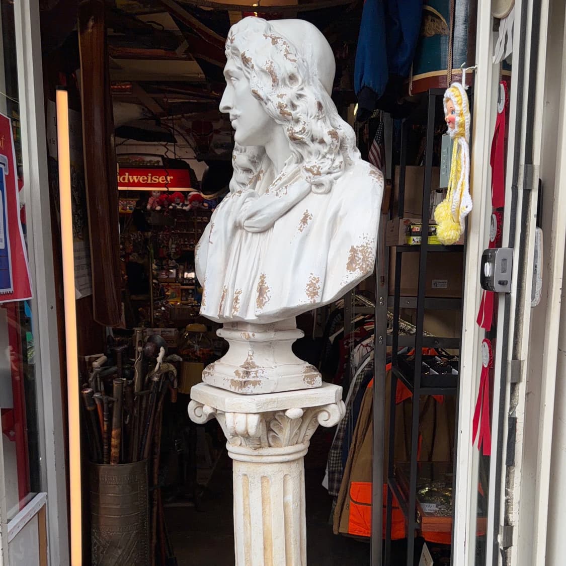 빈티지 소품 클래식 몰리에르 폴리스톤 흉상 상품이미지5