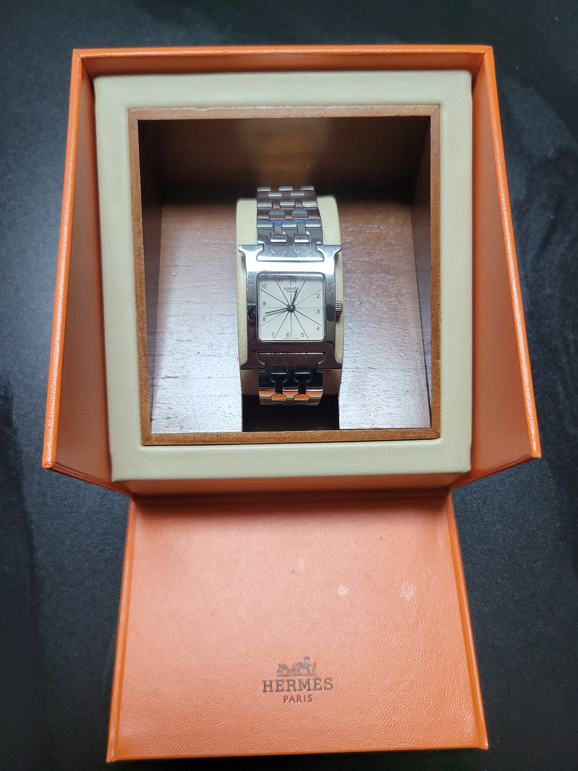 에르메스 h아워 스틸 스몰 시계 상품이미지1