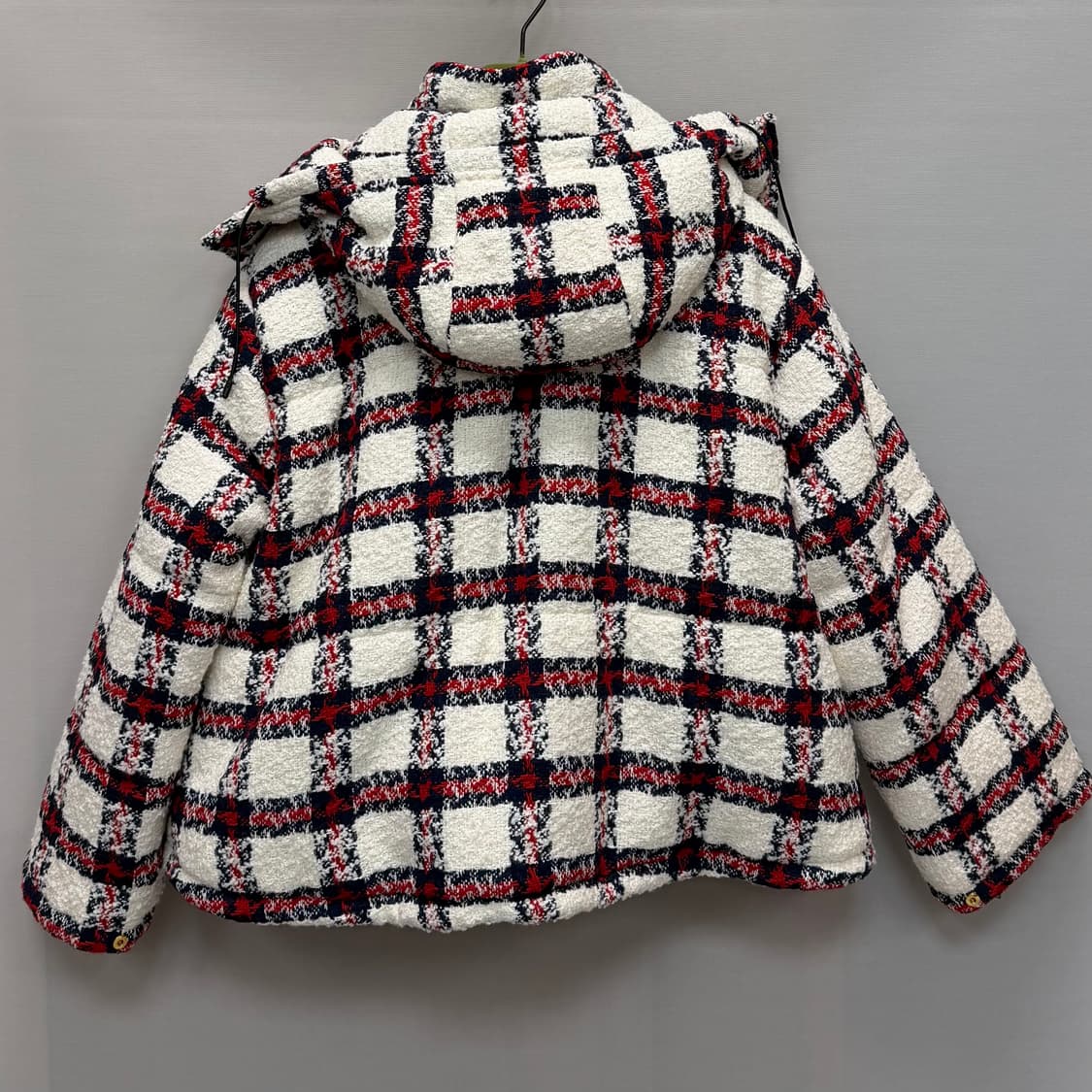 구찌 체크 트위드 패딩 (여성 오버핏)  상품이미지3