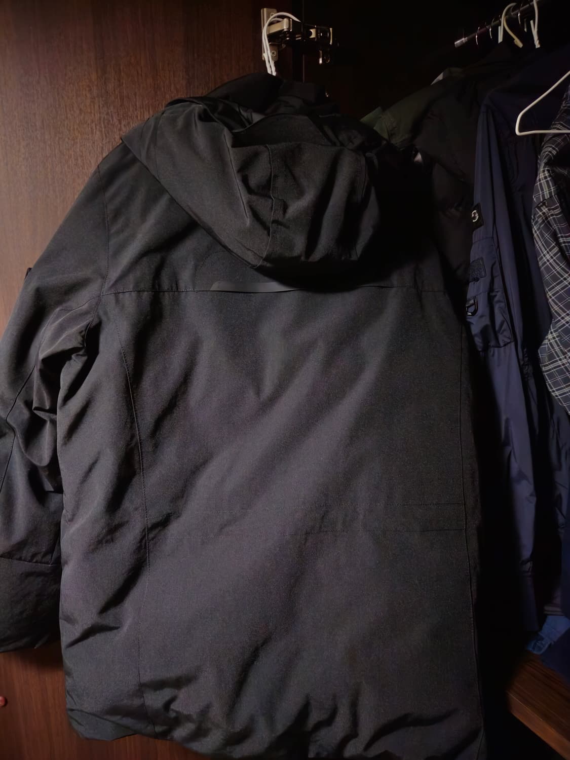 내셔널 지오그래픽 블랙 패딩 L 상품이미지2