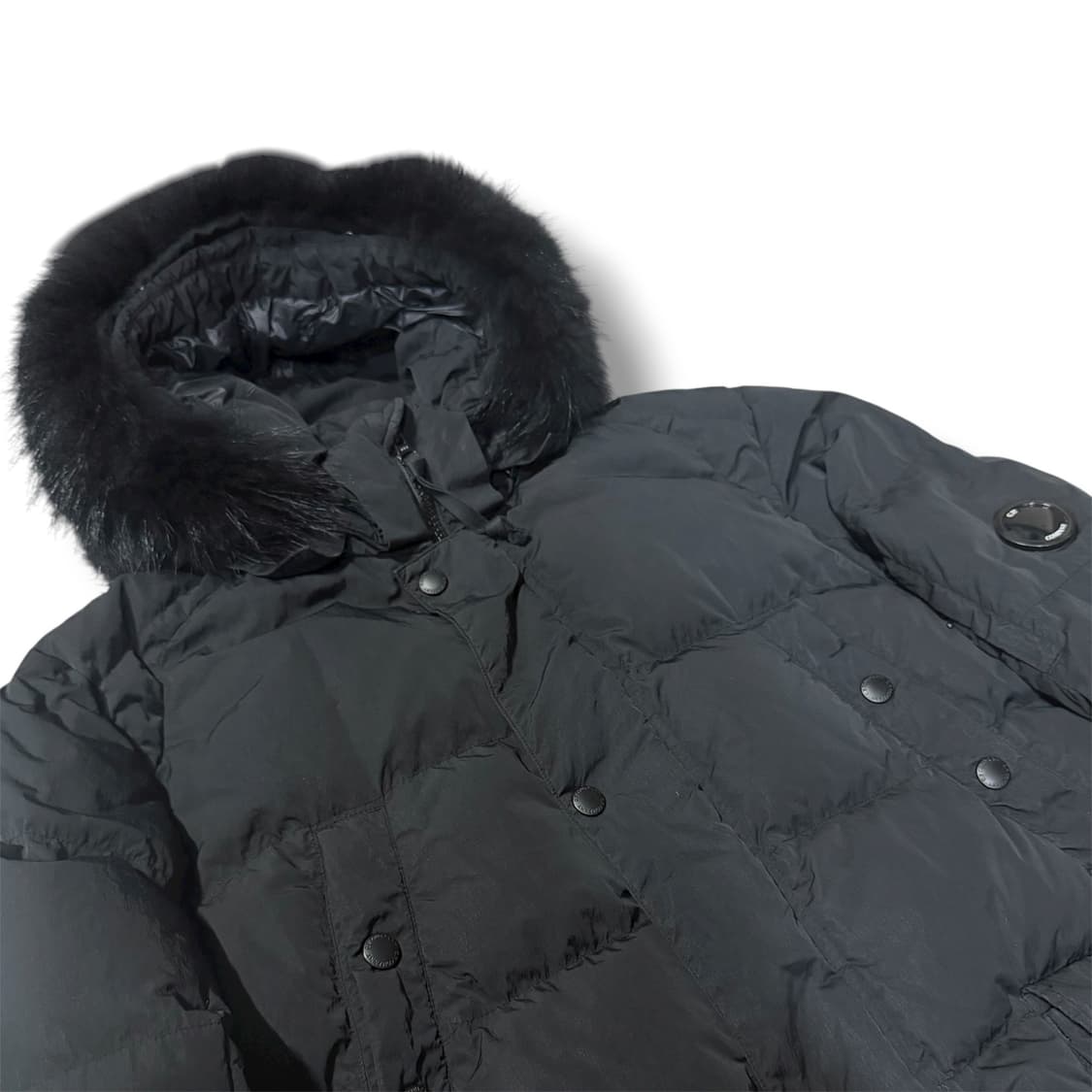 CP company 라쿤 퍼 덕다운 미드 점퍼 패딩 상품이미지3