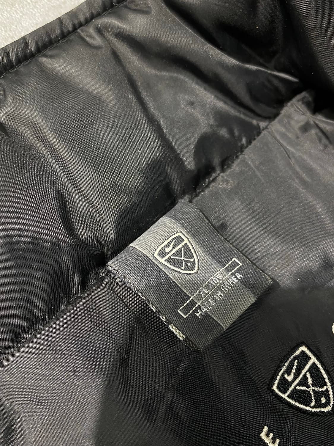 [XL] 00s Nike 나이키 골프 블랙 윈드브레이커 상품이미지8