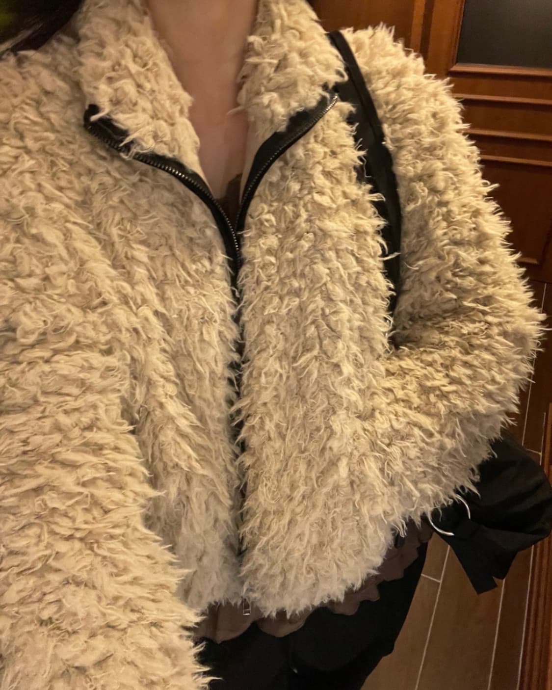 플러피 후리스 퍼 점퍼 상품이미지5