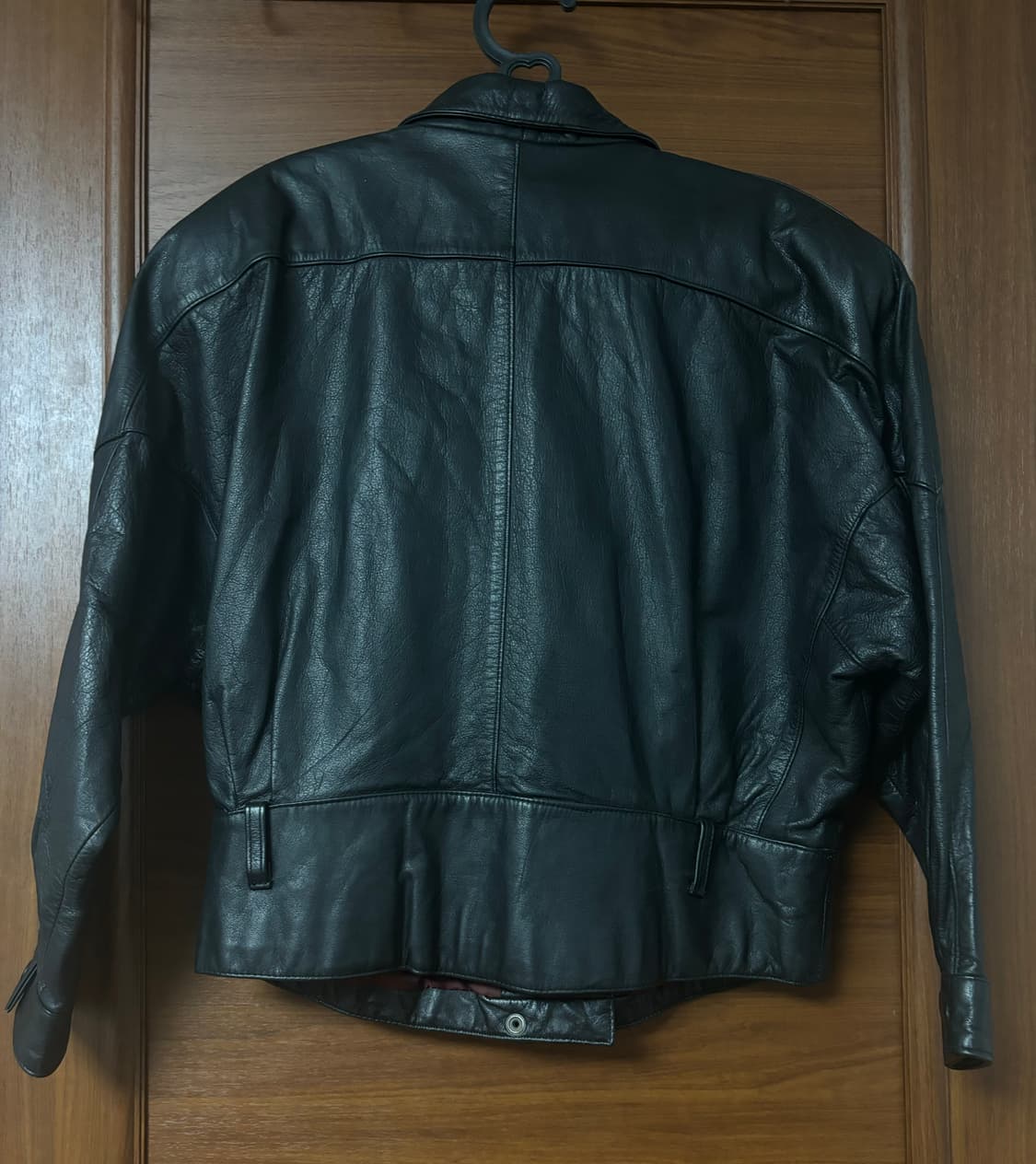 크롭 가죽자켓 상품이미지2