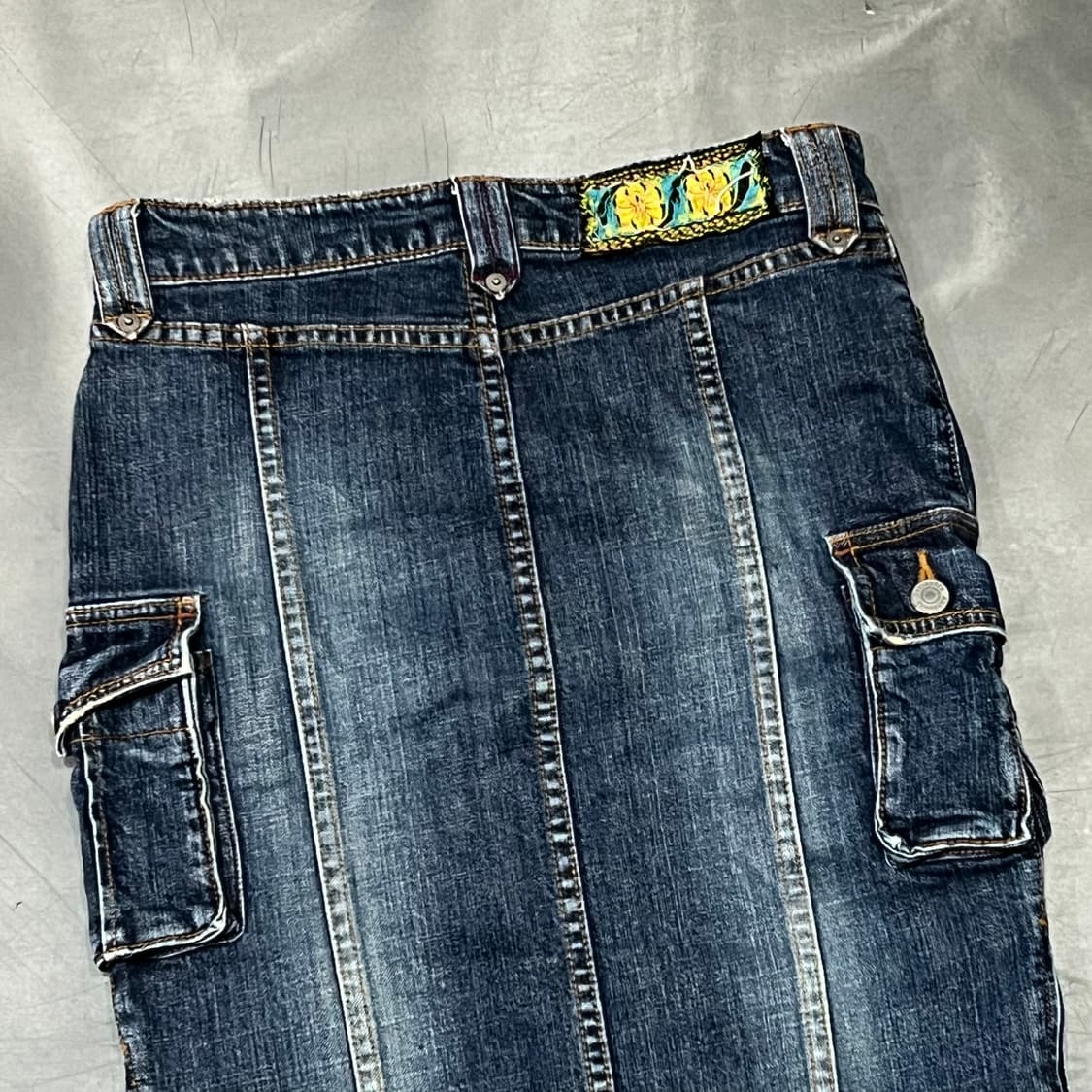  아바하우스 카고 데님 스커트 y15894 상품이미지4