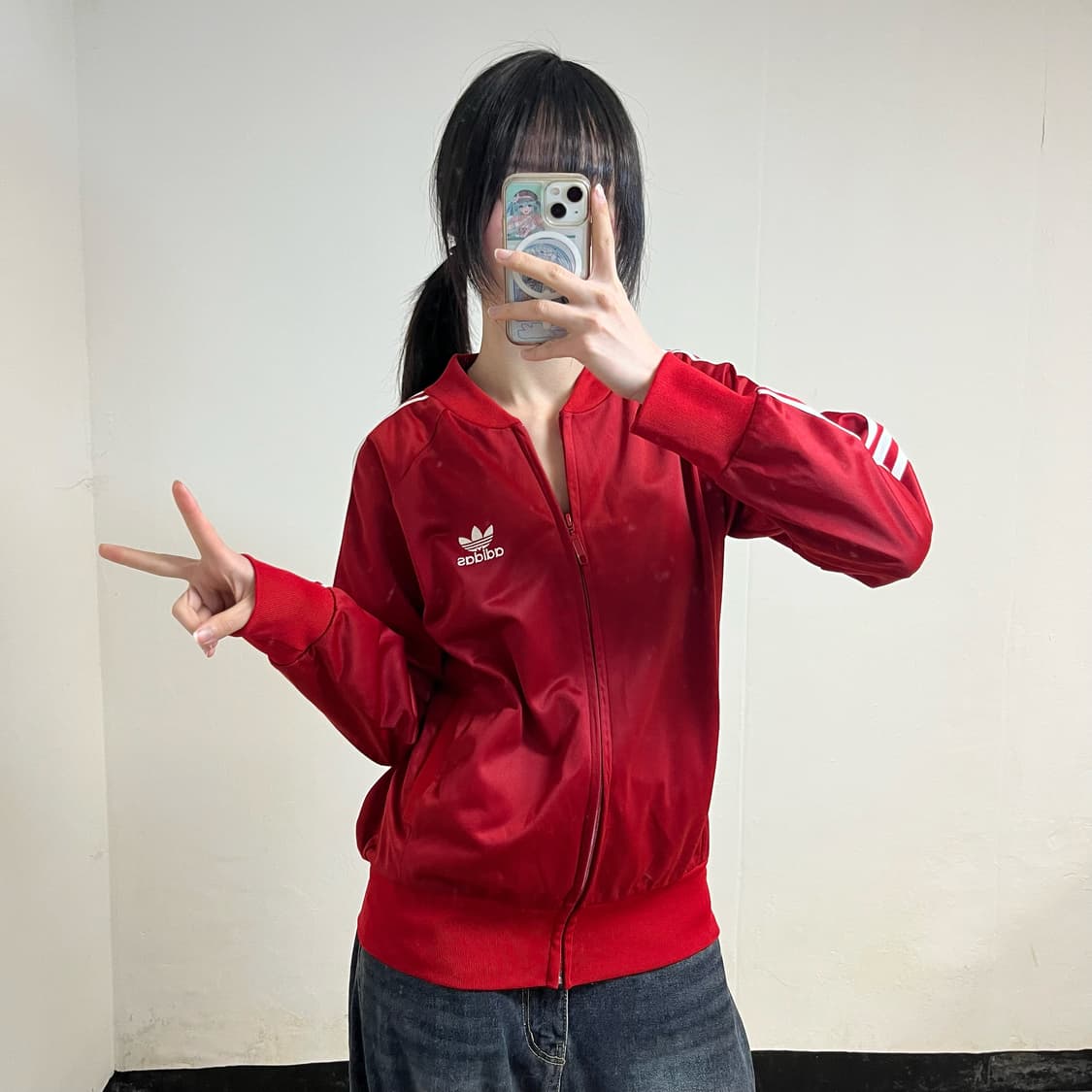 Adidas red superstar jersey 상품이미지2