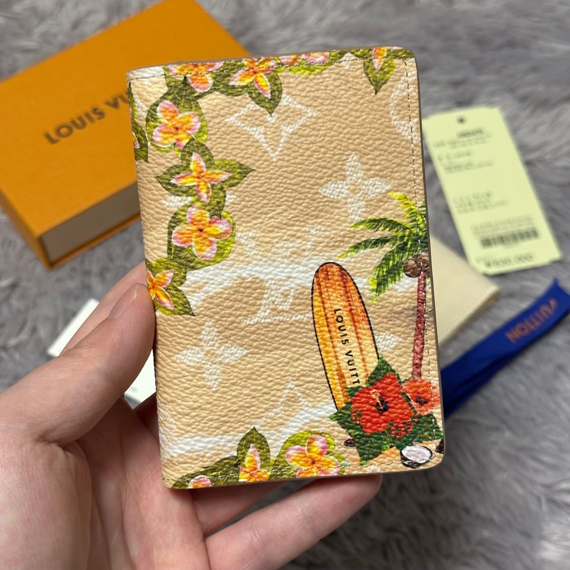 [풀구성] 루이비통 이클립스 서핑 오거나이저 카드지갑 베이지 상품이미지2