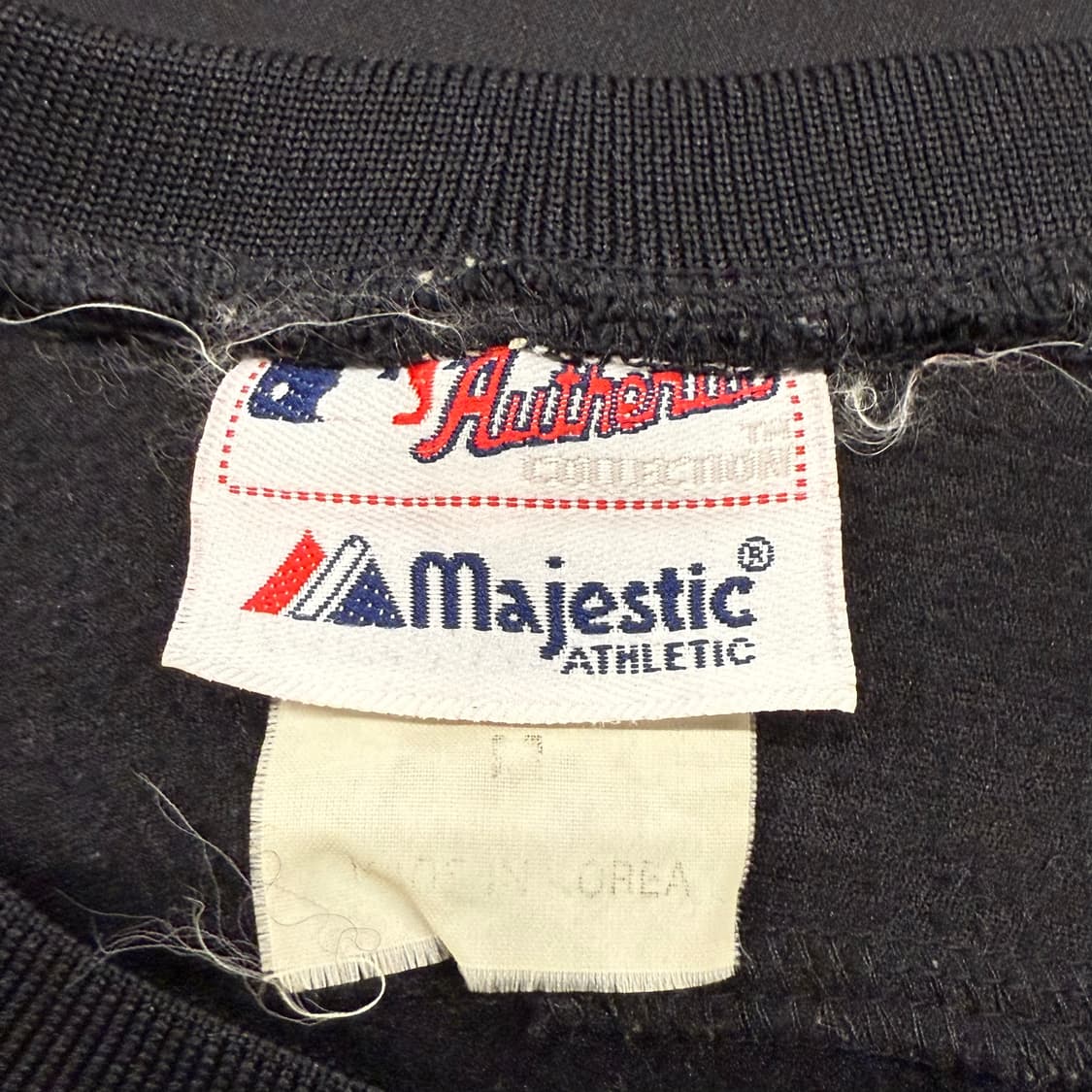 [정품] 마제스틱 NH 블랙 야구 긴팔 티셔츠 b19 상품이미지5