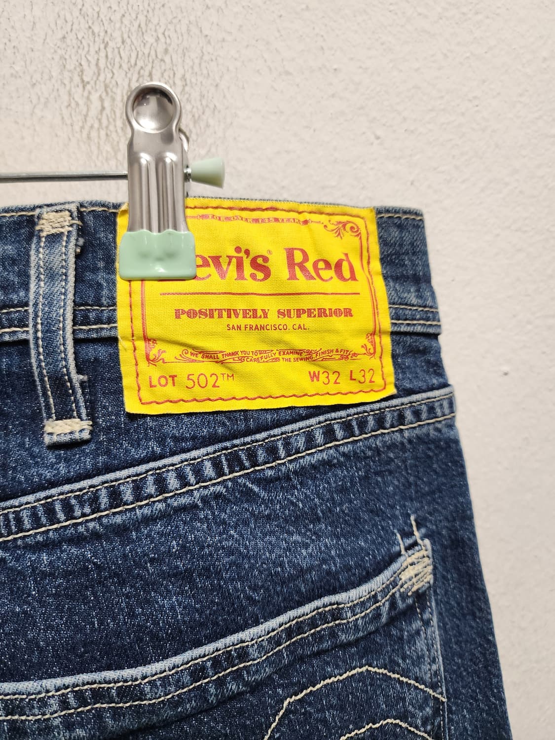 리바이스 502 레드탭 루즈핏 데님팬츠  상품이미지4