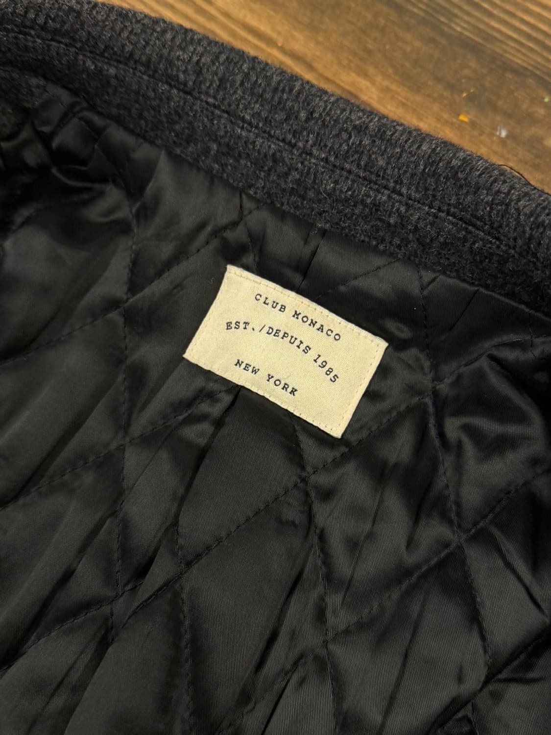 클럽모나코 체스터필드 코트 슬림100 상품이미지7