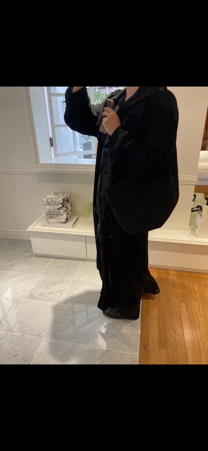 [3] 요지야마모토 뿌르옴므 22SS 트렌치코트 상품이미지6