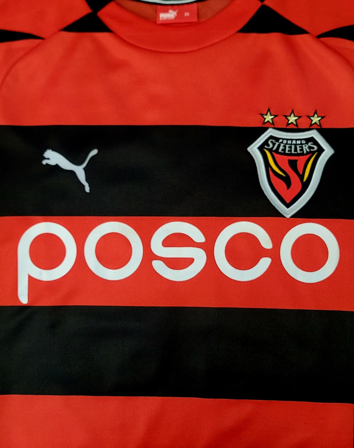 [XS.85] 푸마 2005 포항스틸러스 홈 유니폼(No.20 이동국) 상품이미지7