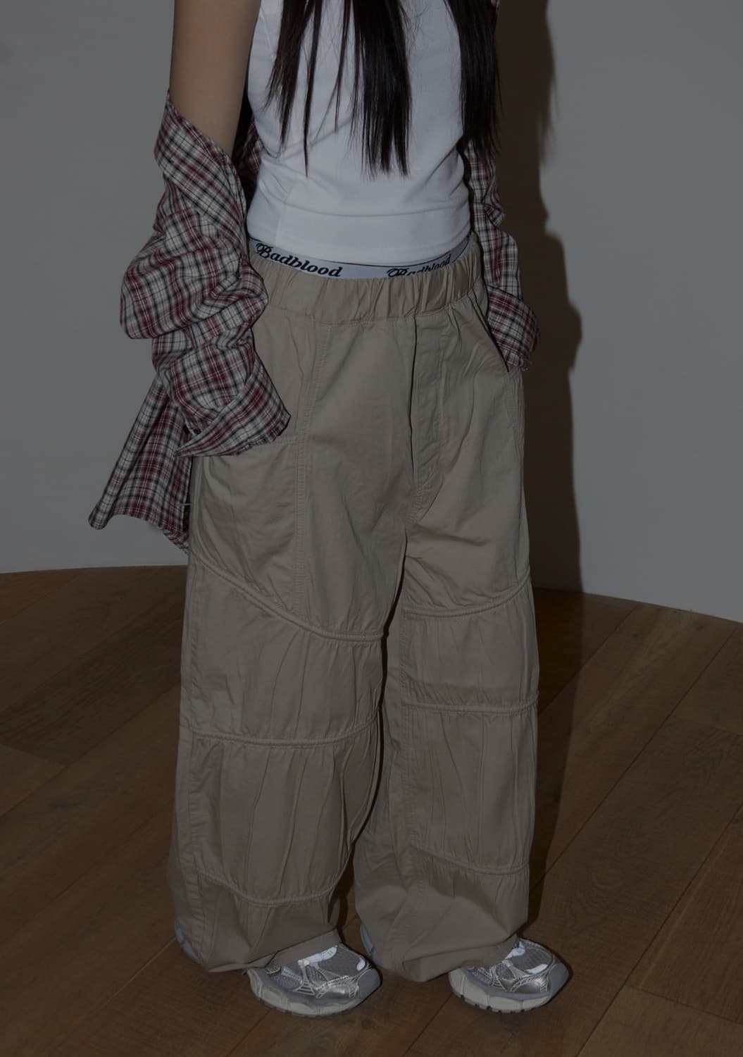 바이커 셔링 벌룬 팬츠 상품이미지1