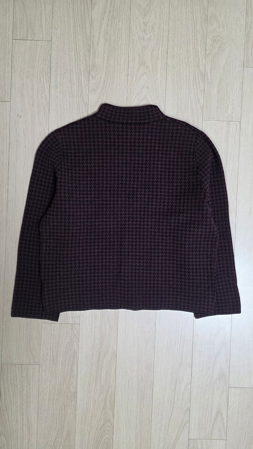 Theory 띠어리 체크 모크넥 니트 상품이미지5