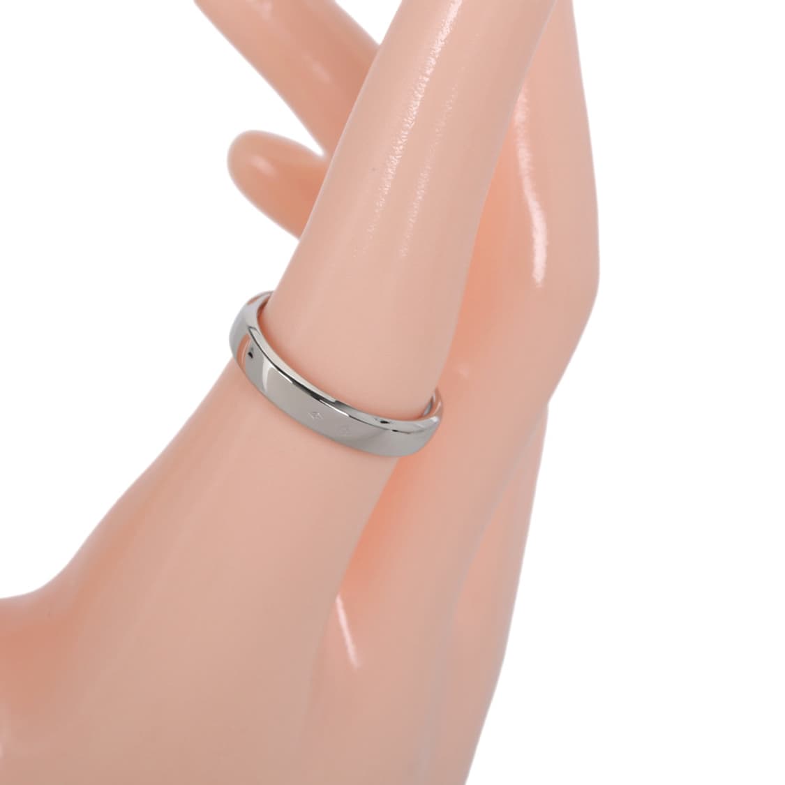 반클리프아펠 뚜쥬르 웨딩밴드 링 4MM 플래티넘 반지 56호 VCARA8 상품이미지5
