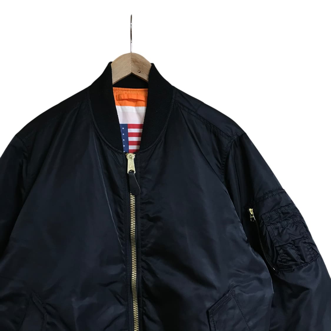 알파인더스트리 양면 리버시블 ma-1 상품이미지5