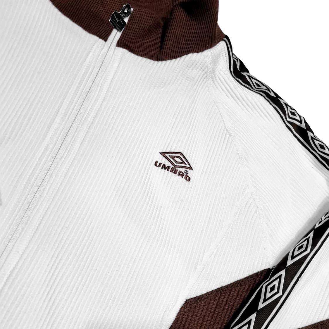 엄브로 | 컬러블럭 와플 트랙자켓 | 스위트 팝콘 | 110 상품이미지3