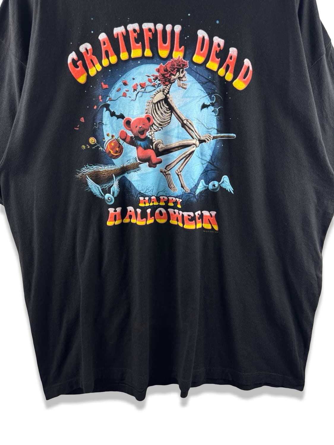 Grateful Dead 할로윈 댄싱베어 그래픽 티셔츠4262 상품이미지4