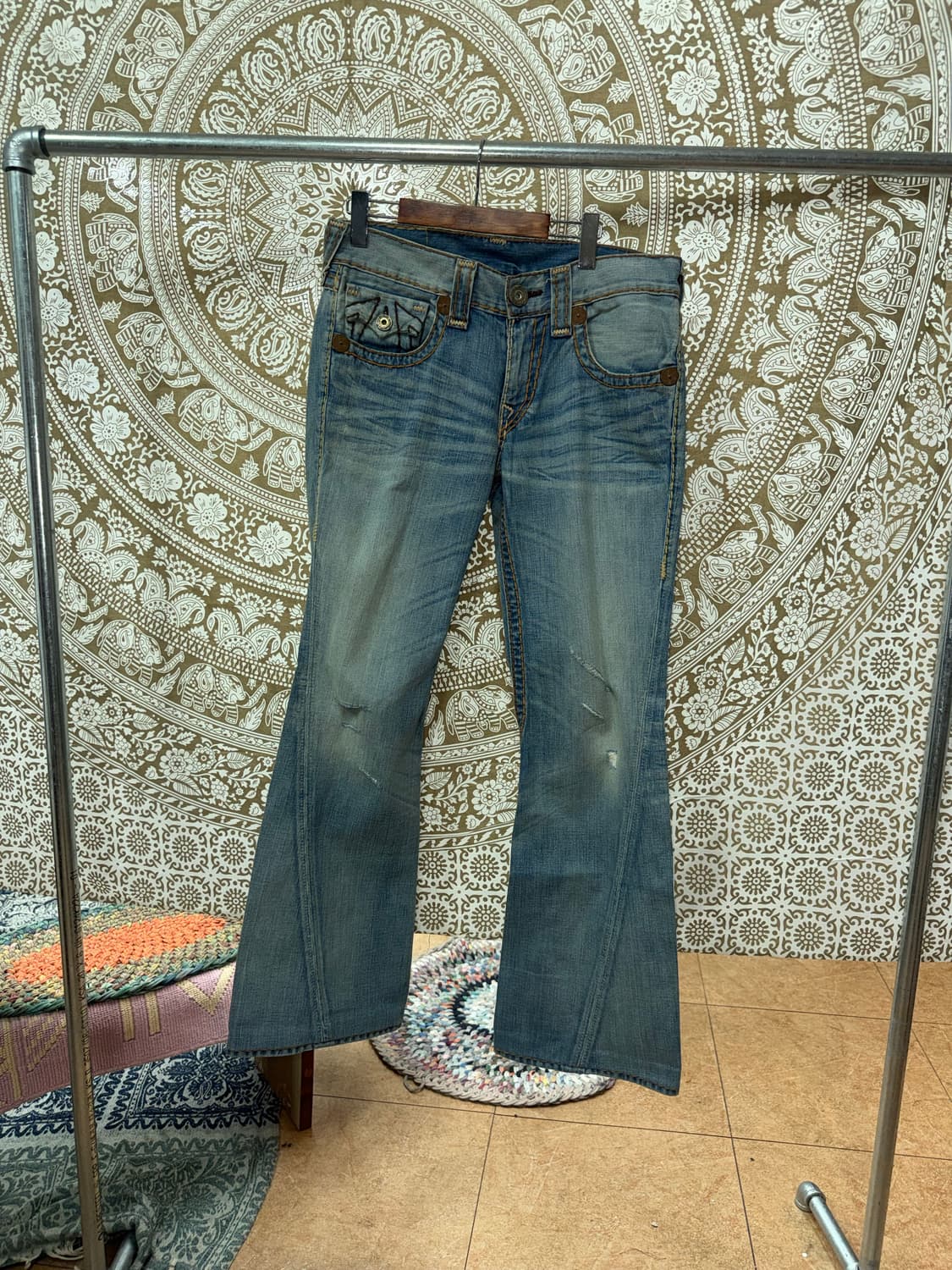 트루릴리젼 조이슈퍼티 부츠컷 데님팬츠  상품이미지4