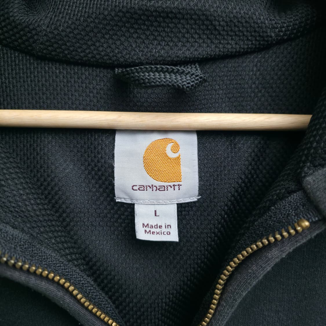 [L] 칼하트 써멀 블랙 후드집업 레인디펜더 상품이미지5