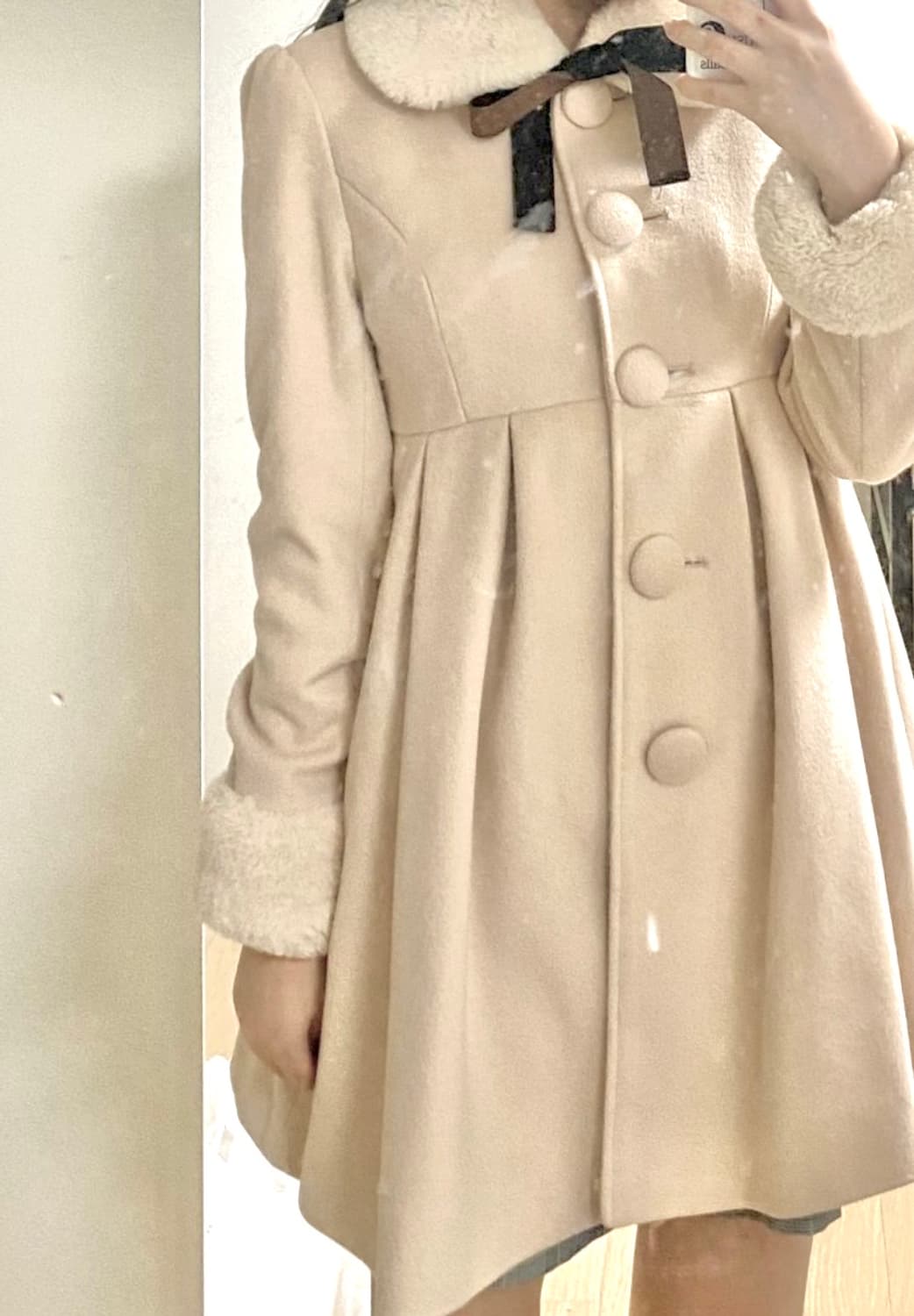 앙크루즈) 고전 히메갸루 핑크 코트 상품이미지1