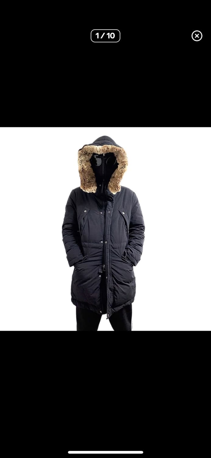 [L]C.P컴퍼니 11Fw 노르지 고글 덕다운 패딩/블랙 상품이미지2