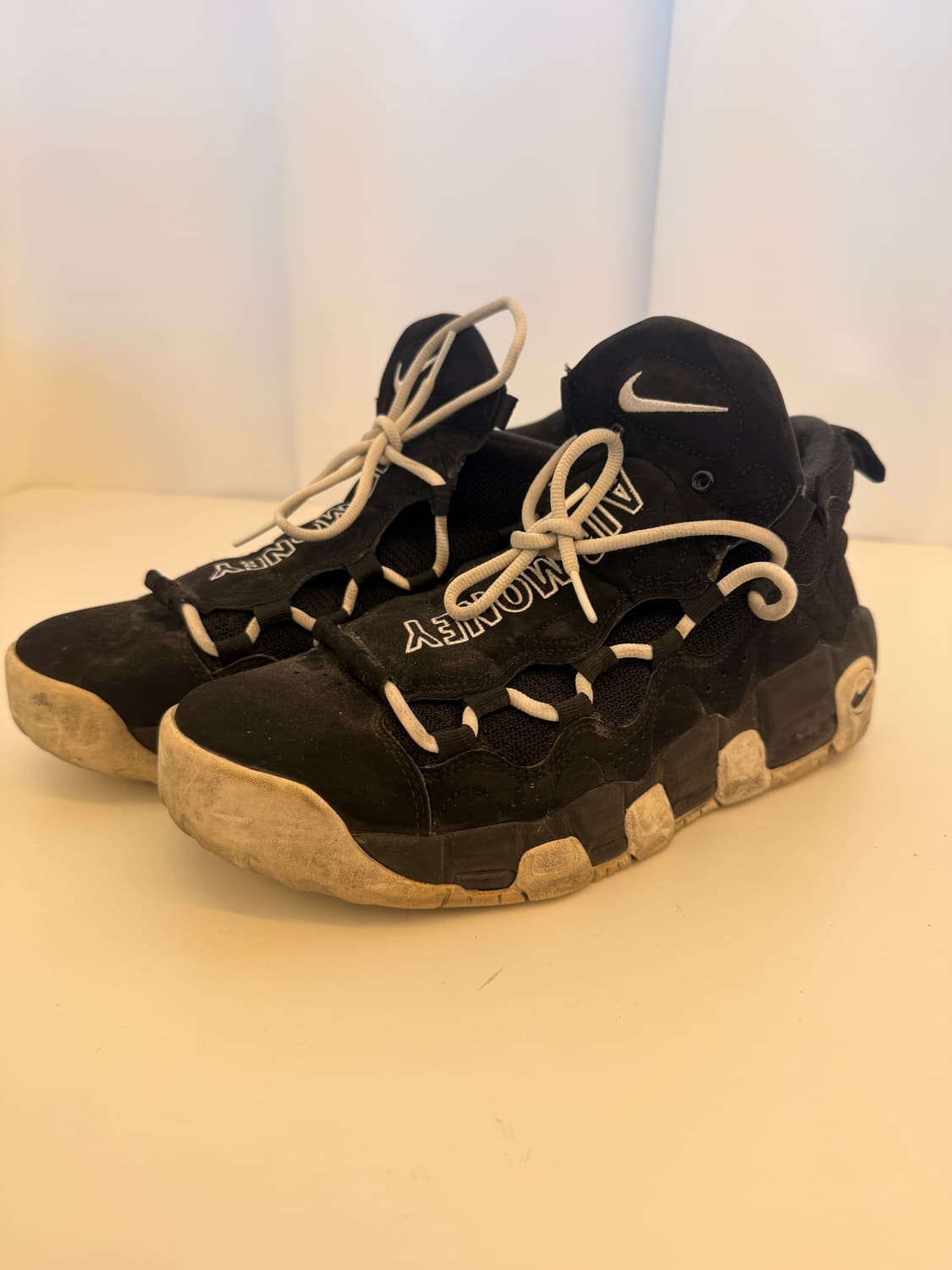 나이키 에어(nike air) 모어 머니 블랙 화이트 270  상품이미지1