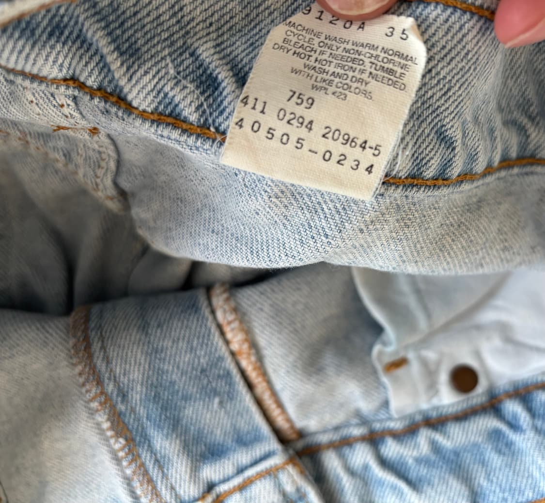 90s levis 505 36x30 상품이미지4