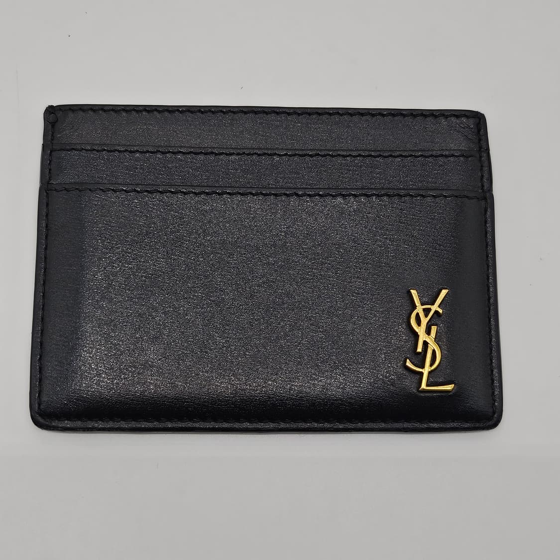 정품 입생로랑 타이니 로고 카드지갑 상품이미지2