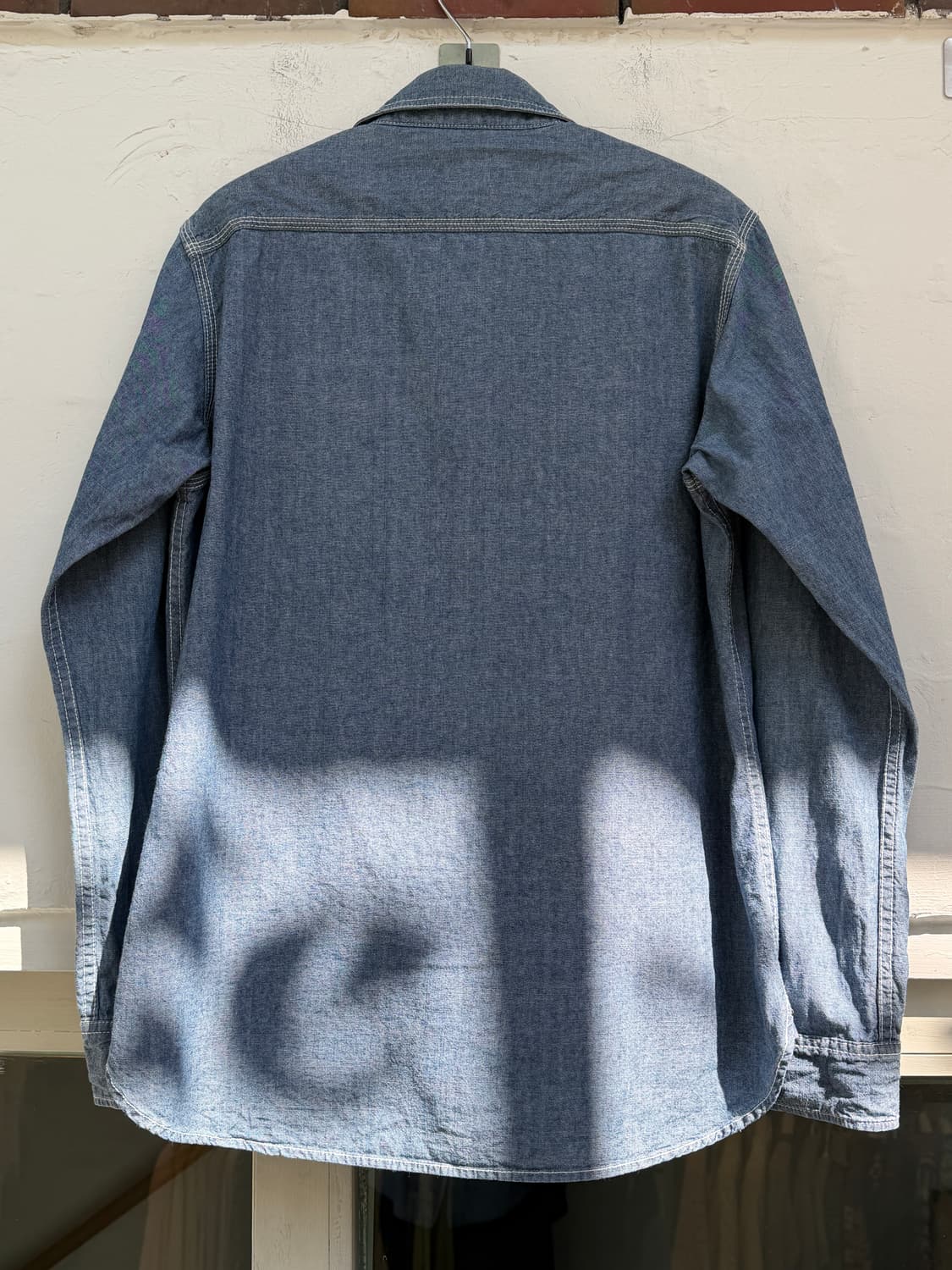 Global Work 히든 카모플라쥬 데님 워크 셔츠 M 상품이미지6