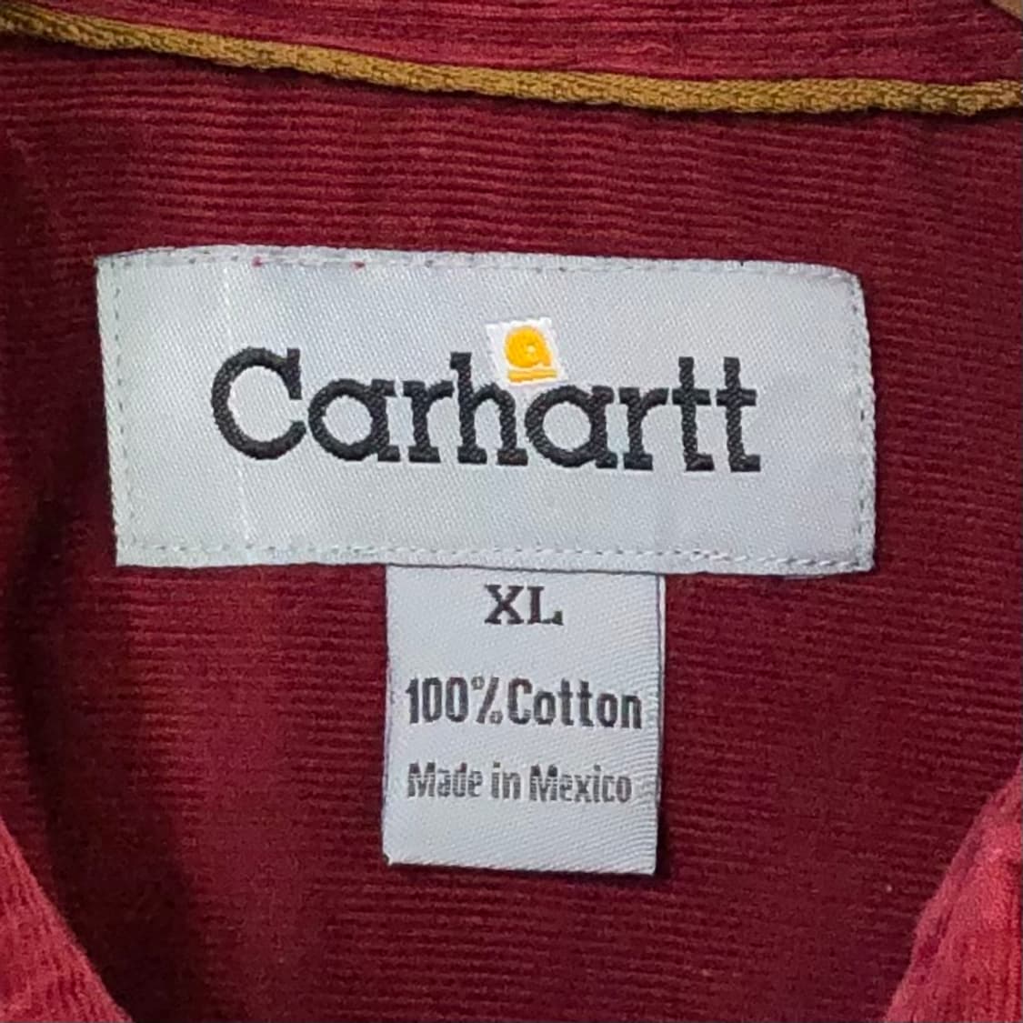 XL 칼하트 코듀로이 셔츠 상품이미지3