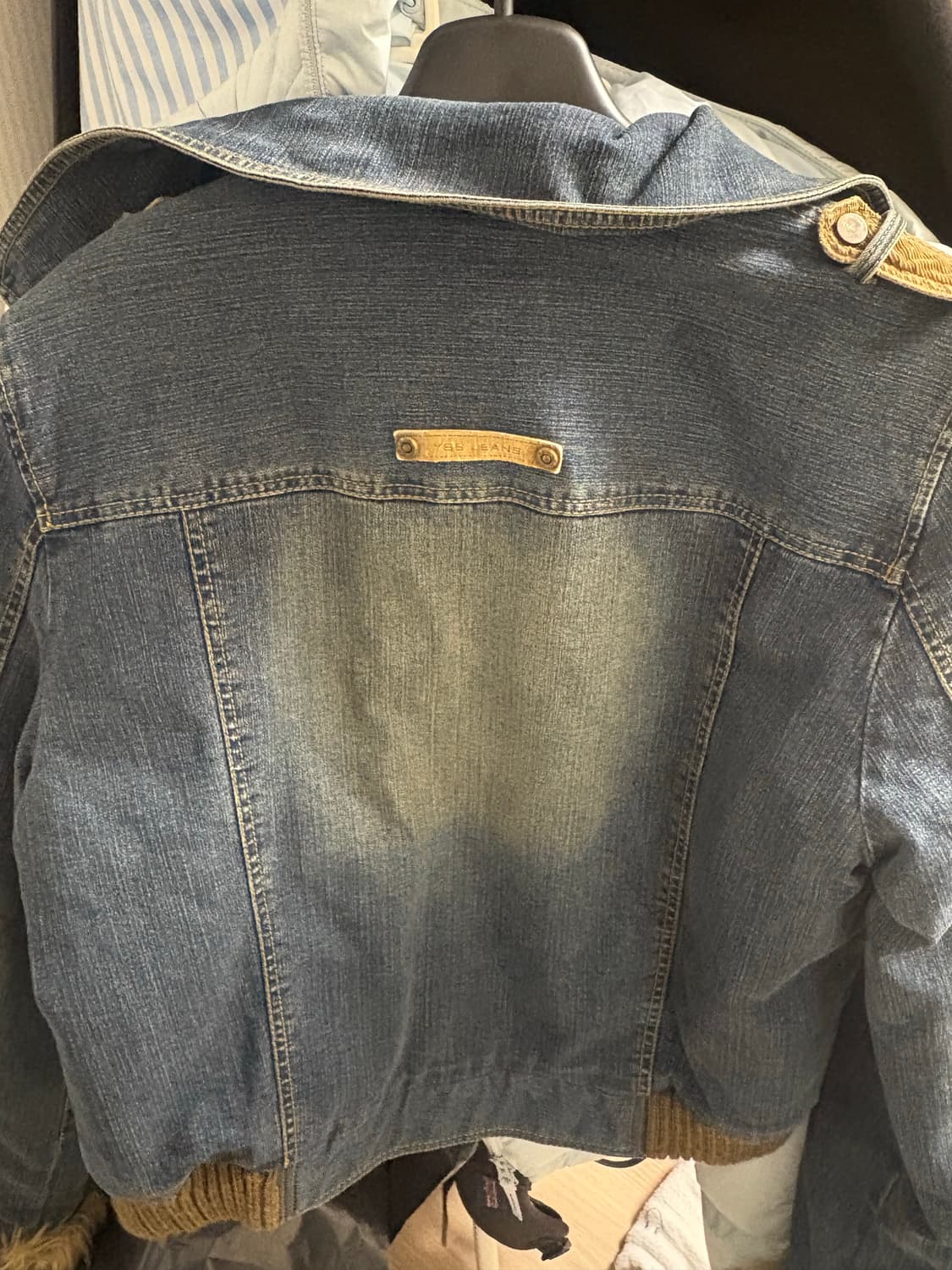 빈티지 데님 누빔 자켓 90 상품이미지3