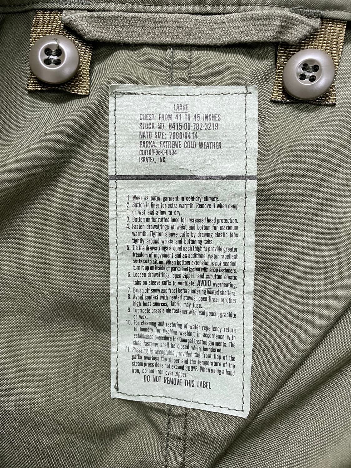 오리지널 m65 피쉬테일 파카(L) 상품이미지7