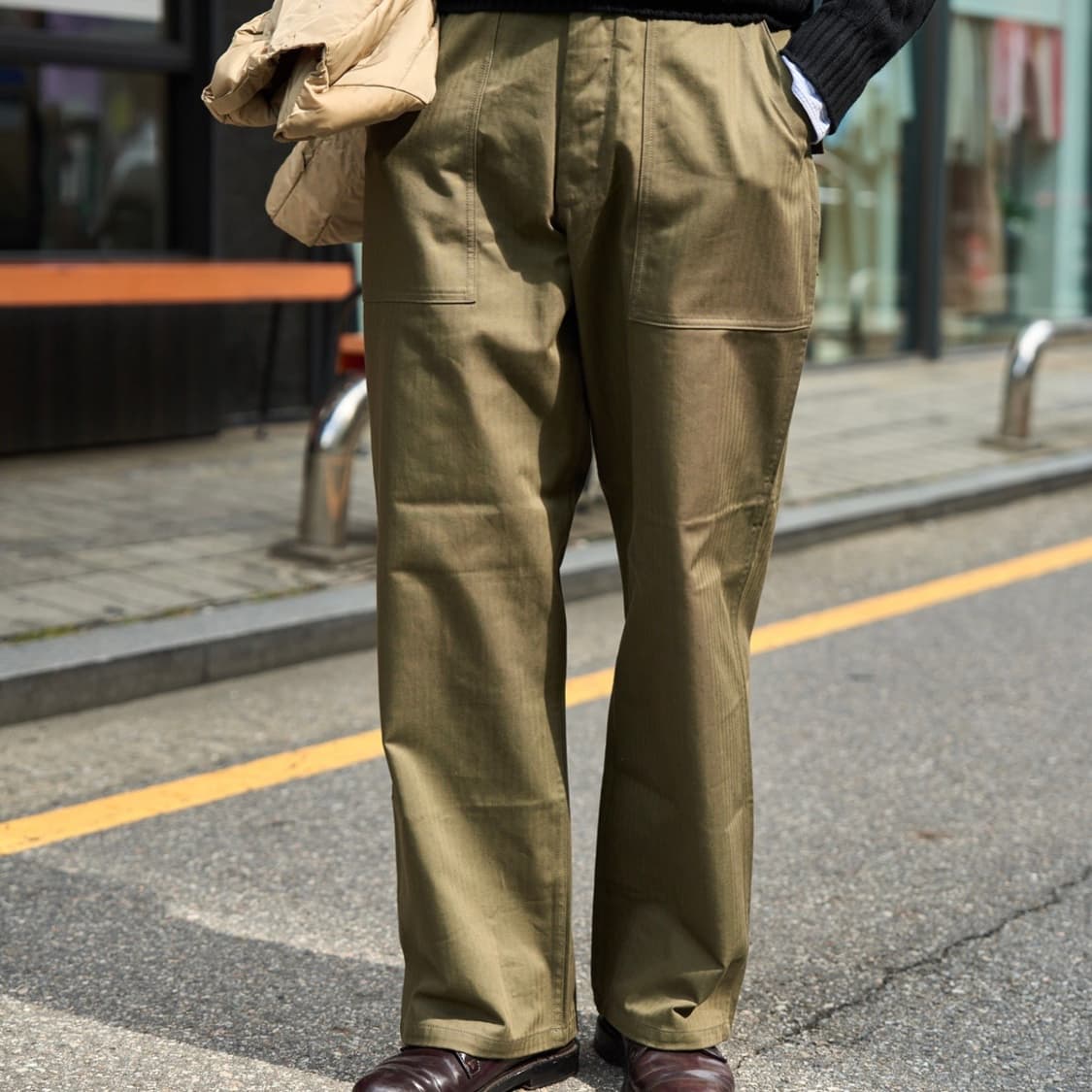 시오타 m-47 hbt baker pants 퍼티그 팬츠 상품이미지7