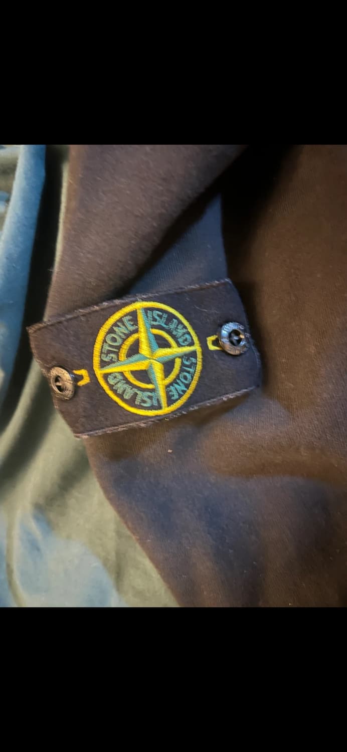 스톤아일랜드 블랙 후드티 정품 상품이미지3