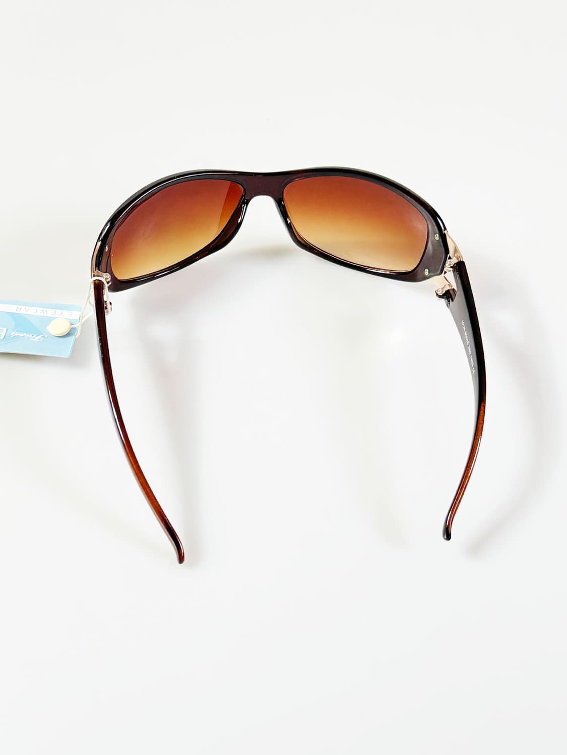 90s FRIENDS 볼드 스퀘어 그라데이션 틴트 빈티지 선글라스 상품이미지5