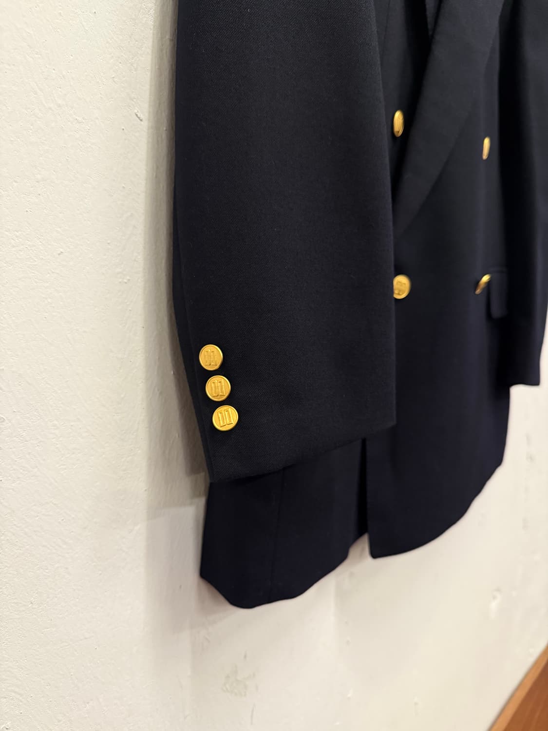 90s DAKS England Double-Breasted gold-to 상품이미지5