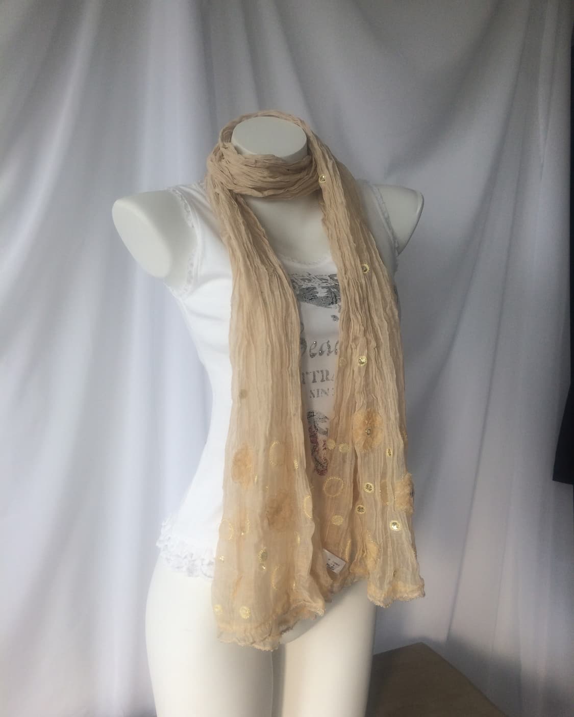 flower point scarf 상품이미지7
