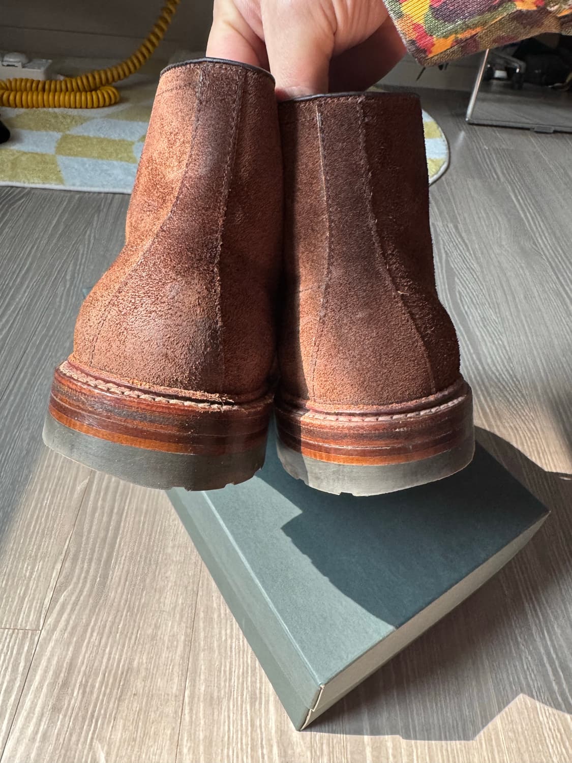 알든 4015HC 7d 팔러별주 토바코 인디부츠 팝니다. 상품이미지4